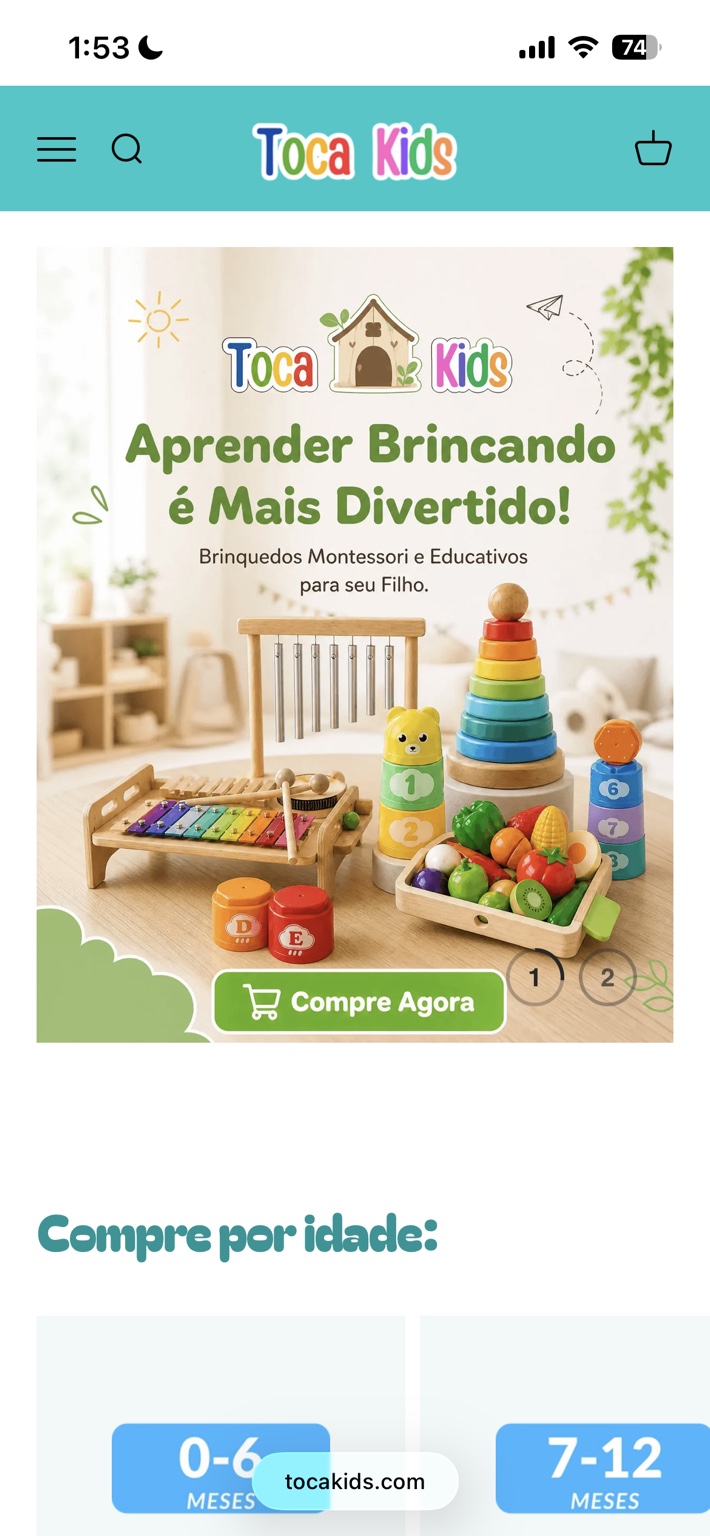 Case Toca Kids