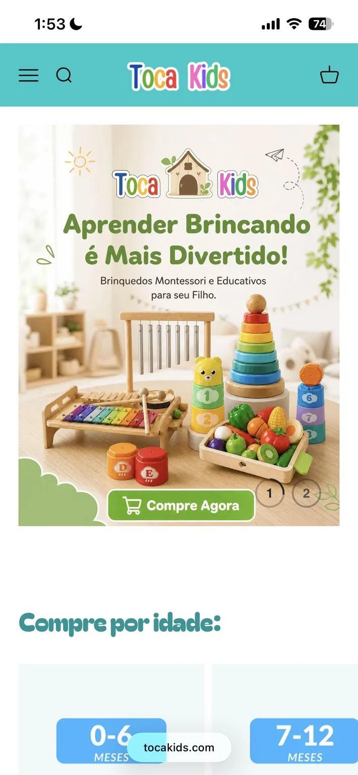 Case Toca Kids